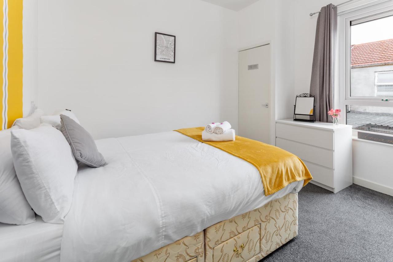 Comfortable Liverpool Townhouse - Free Parking Eksteriør billede