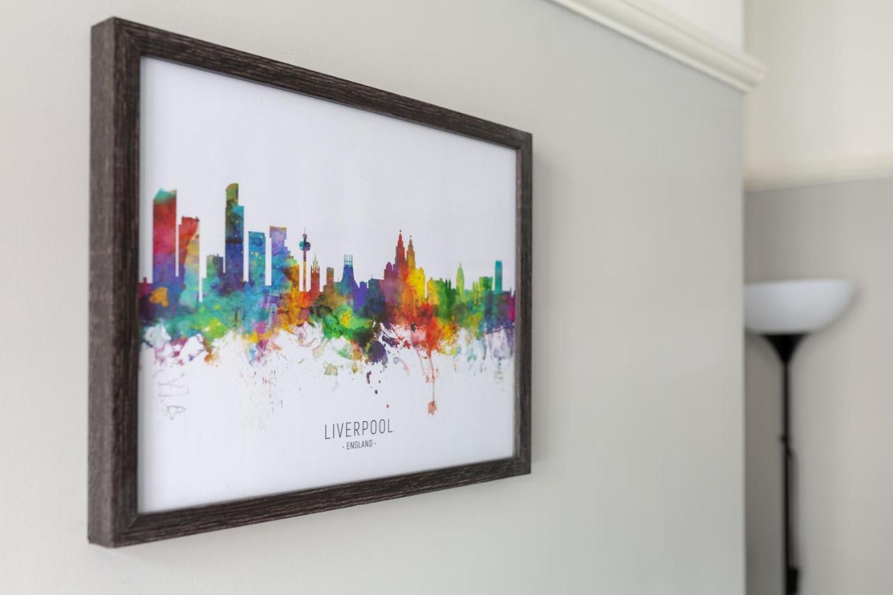 Comfortable Liverpool Townhouse - Free Parking Eksteriør billede