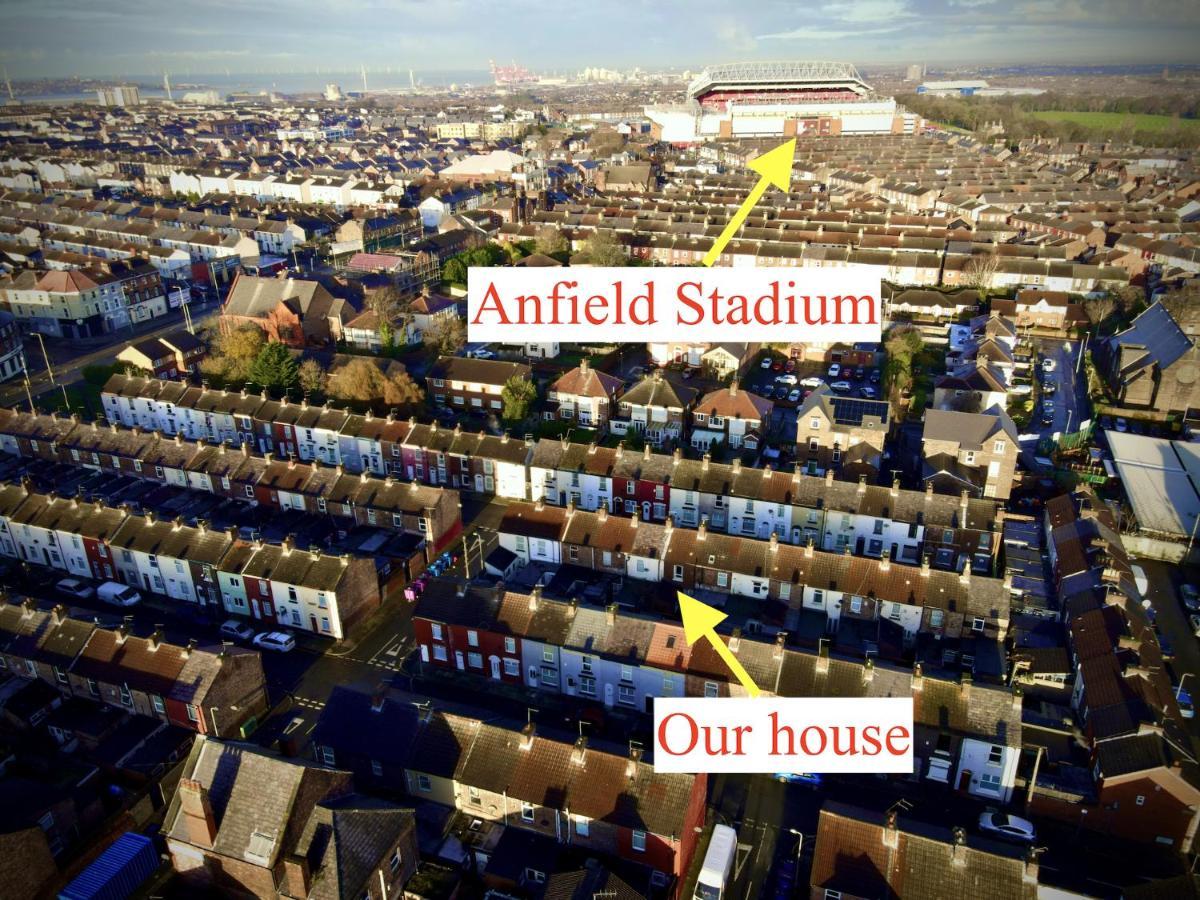 Comfortable Liverpool Townhouse - Free Parking Eksteriør billede