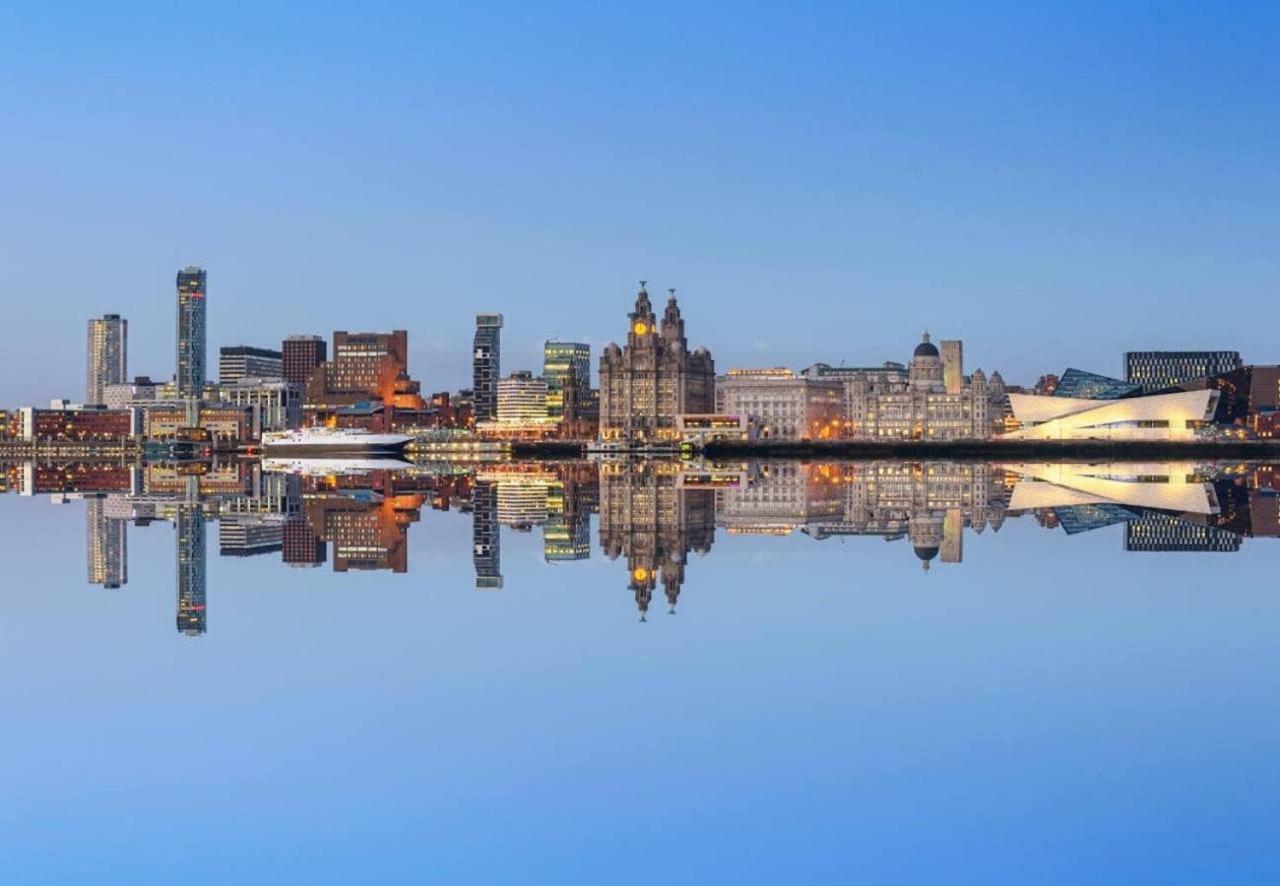 Comfortable Liverpool Townhouse - Free Parking Eksteriør billede